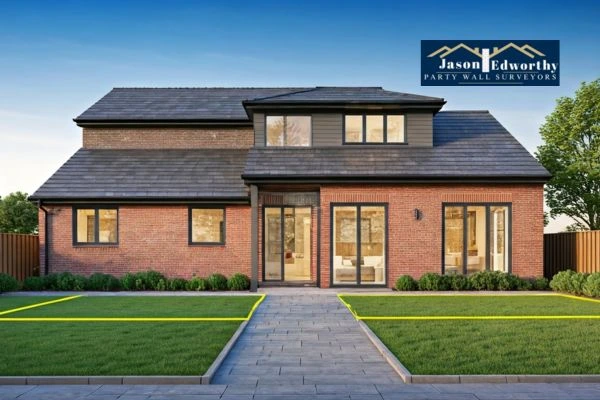 Home extension focusing on boundary line Wath-upon-Dearne