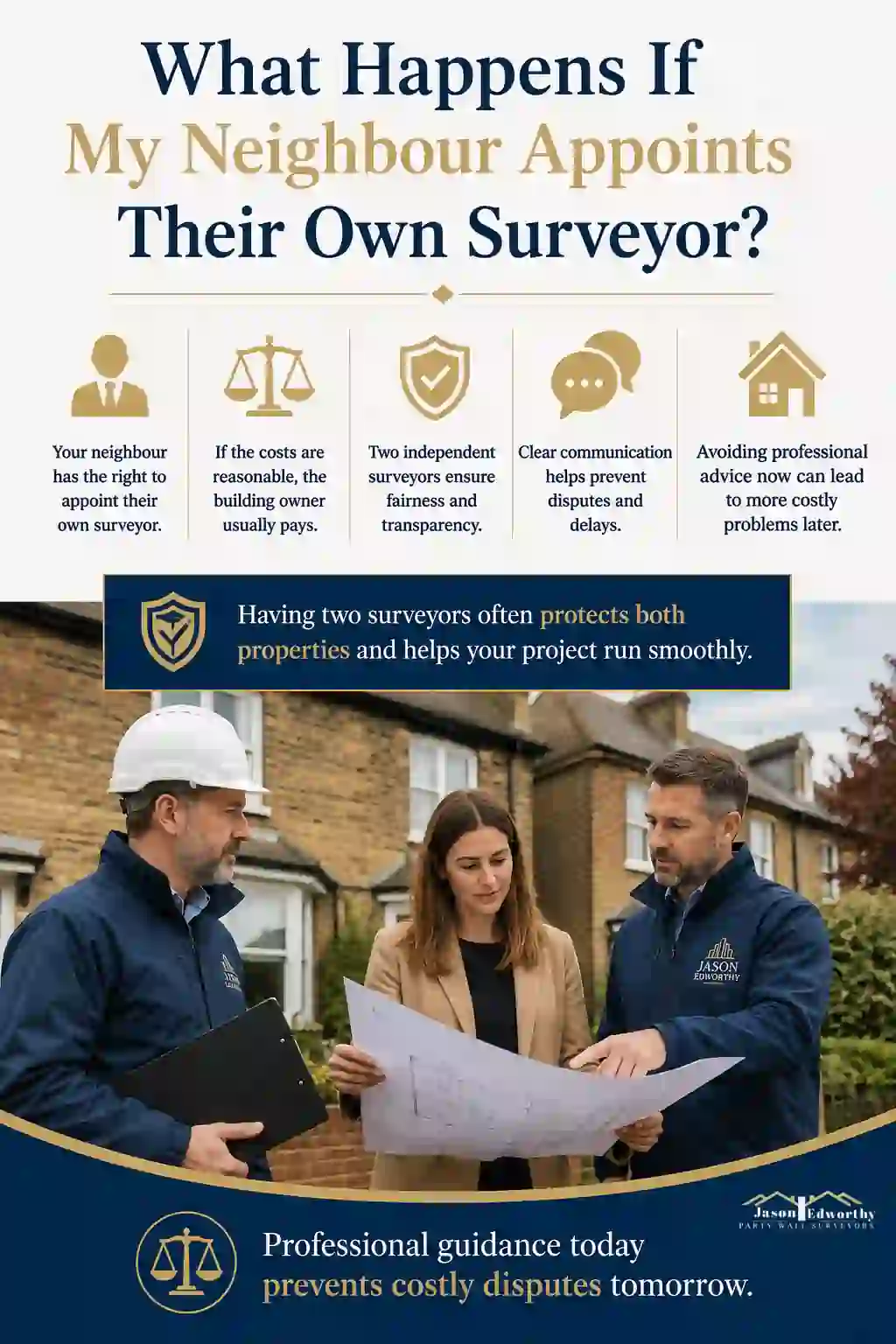What Happens If My Neighbour Appoints Their Own Surveyor Wath-upon-Dearne?