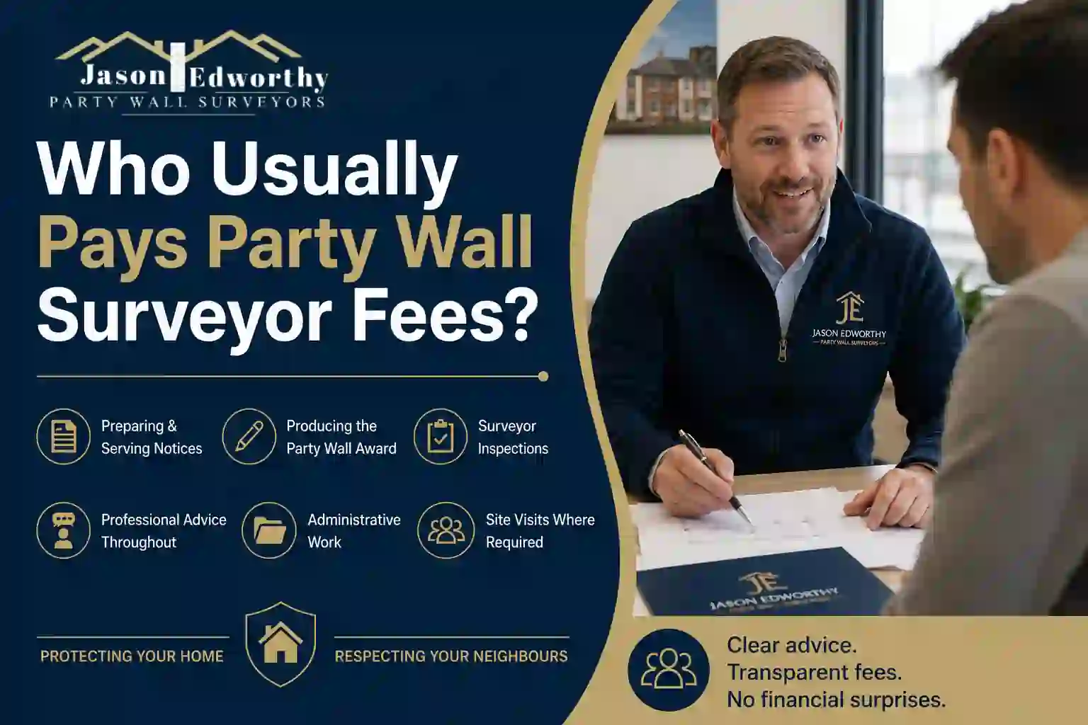 Who Usually Pays Party Wall Surveyor Fees Wath-upon-Dearne?